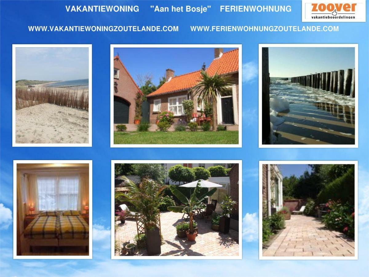 Vakantiewoning "Aan Het Bosje" Zoutelande - Strand 200M ! Exterior foto